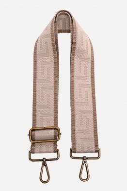 A40-RS-BZ Bandoulière à motif réglable avec mousquetons bronze
