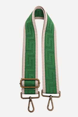 A40-RS-BZ Adjustable patterned shoulder strap with bronze carabiners