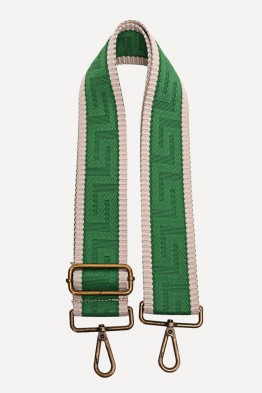 A40-RS-BZ Bandoulière à motif réglable avec mousquetons bronze