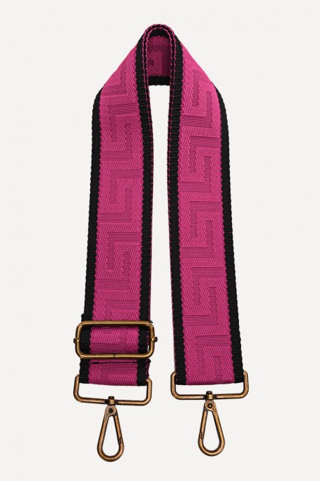A40-RS-BZ Adjustable patterned shoulder strap with bronze carabiners : Shoulder strap color:013.006