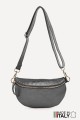 Metalic Leather fanny pack ZE-9009-MT