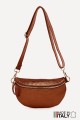 Metalic Leather fanny pack ZE-9009-MT