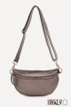 Metalic Leather fanny pack ZE-9009-MT
