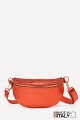 Metalic Leather fanny pack ZE-9009-MT
