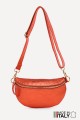 Metalic Leather fanny pack ZE-9009-MT