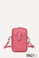 Grained Leather crossbody clutch bag phone size ZE-9013-G