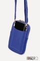 Sac pochette bandoulière en cuir grainé format téléphone ZE-9018-G