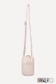 Sac pochette bandoulière en cuir grainé format téléphone ZE-9018-G