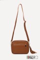 Sac bandoulière en cuir grainé ZE-9019-G