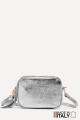Metallic Grained Leather crossbody bag ZE-9019-MT
