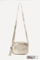 Sac bandoulière en cuir métallisé ZE-9019-MT