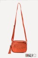 Sac bandoulière en cuir métallisé ZE-9019-MT