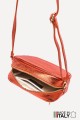 Metallic Grained Leather crossbody bag ZE-9019-MT