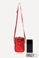 Metallic Leather crossbody clutch bag phone size ZE-9013-MT