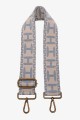 A40-RS-BZ Adjustable patterned shoulder strap with bronze carabiners : Shoulder strap color:023.004