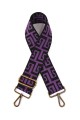 A40-RS-BZ Adjustable patterned shoulder strap with bronze carabiners