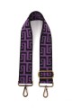 A40-RS-BZ Adjustable patterned shoulder strap with bronze carabiners
