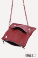 Folding shoulder bag leather ZE-9017-G