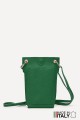 Grained Leather crossbody clutch bag ZE-9014-G