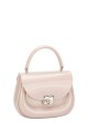 DAVID JONES 7057-1 PVC handbag : colour:Beige