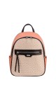 David Jones 6938-2-VQ Backpack : colour:Brick (Teja)