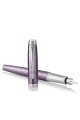Parker IM PREMIUM purple assign chrome tip finne 1931636
