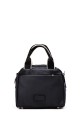 Smooth matte synthetic handbag 188-76 : colour:Black