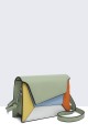 20001-BV Multicolor Synthetic Shoulder Bag