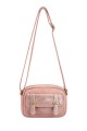 DAVID JONES 7008-2F Shoulder bag : colour:Pink