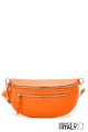 Leather fanny pack ZE-9003 : colour:Orange
