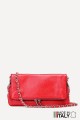 Folding shoulder bag leather ZE-9017-G : colour:Red