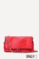 Folding shoulder bag leather ZE-9017-G
