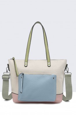 Multicolor Synthetic handbag 28579-BV