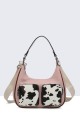 Synthetic handbag 28583-BV : colour:Beige