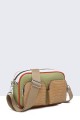 28582-BV Grained Synthetic Shoulder Bag
