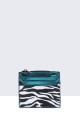D-30043 Synthetic Wallet Card Holder : colour:Blue