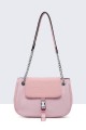 Synthetic handbag 16003-BV : colour:Pink