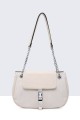 Synthetic handbag 16003-BV : colour:Beige