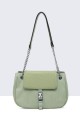Synthetic handbag 16003-BV : colour:Green