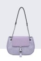 Synthetic handbag 16003-BV : colour:L.Purple