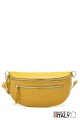 Leather fanny pack ZE-9003 : colour:Yellow