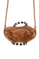 HL13212 Crocheted paper straw handbag / Beach bag