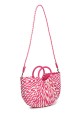 HL13214 Crocheted paper straw handbag / Beach bag