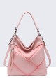 Synthetic handbag 1310-BV : colour:Pink