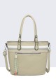 Multicolour synthetic handbag 1312-BV