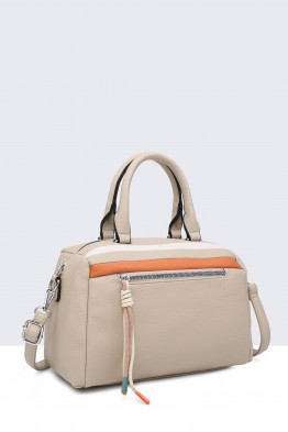 Multicolour synthetic handbag 1313-BV