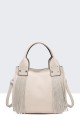 Rhinestone fringe handbag 11027-BV : colour:Abricot