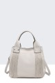 Rhinestone fringe handbag 11027-BV : colour:Beige