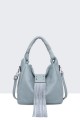 Rhinestone fringe handbag 11028-BV : colour:Blue