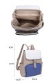 Multicolored synthetic backpack 28581-BV